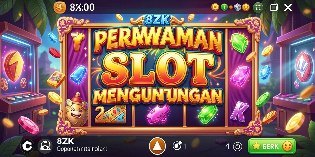 Tampilan gameplay seru di 8ZK dengan fitur menarik.