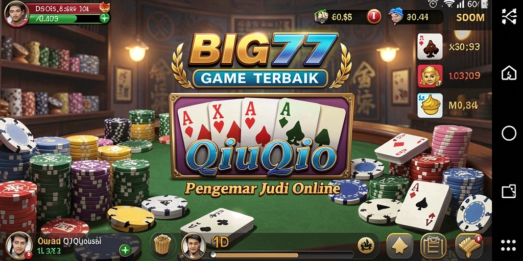 Gameplay seru dan interaktif dari BIG77 QiuQiu.