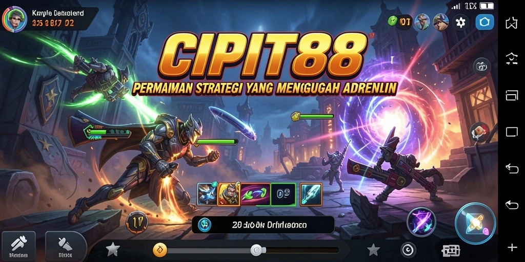 Tampilan gameplay <strong>CIPIT88</strong> yang penuh strategi dan interaksi menarik.