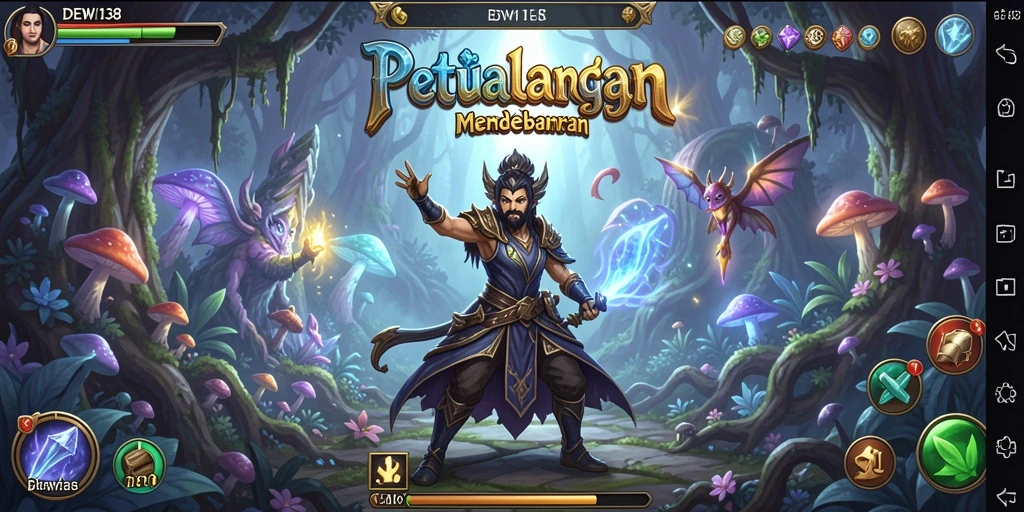 Tangkapan layar gameplay DEWI138 menunjukkan petualangan seru yang menanti.