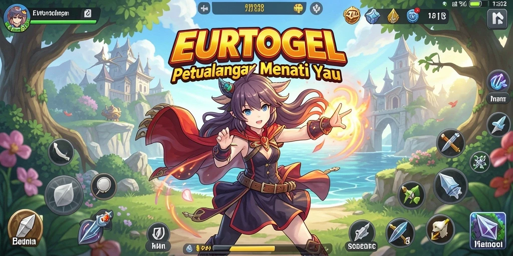Tampilan menarik dan action-packed dari gameplay EUROTOGEL.
