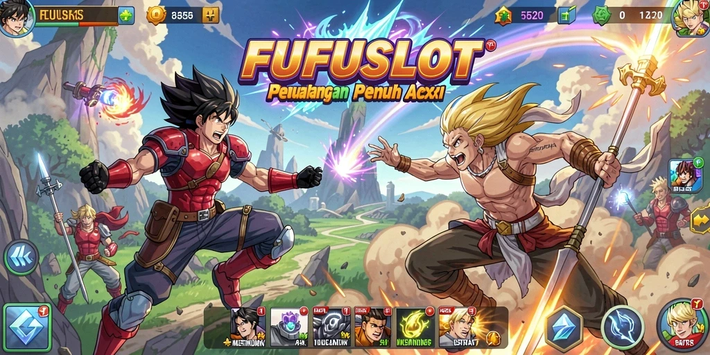 Tampilan gameplay FUFUSLOT yang menarik dan seru.