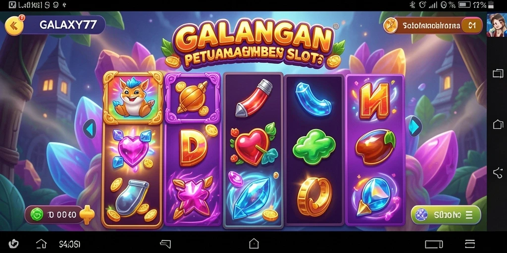 Screenshot menampilkan gameplay menarik GALAXY77 dengan grafik yang memukau.