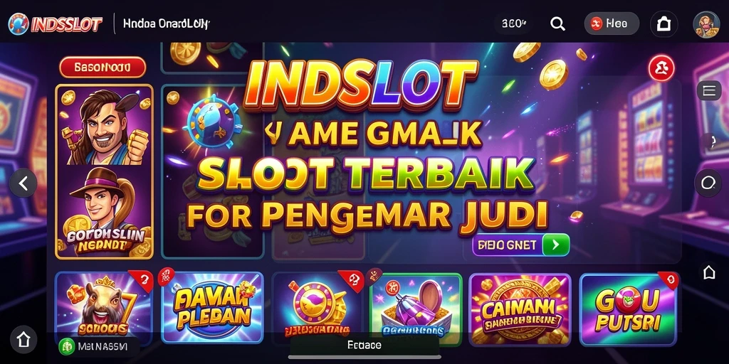 Tampilan gameplay yang menarik dari INDSLOT saat berputar.