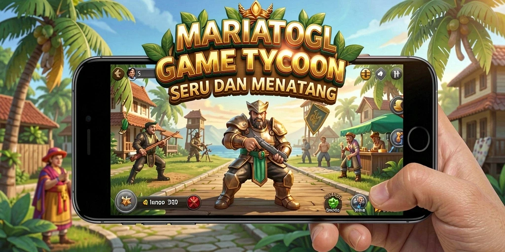 Gameplay seru MARIATOGL dengan elemen Tycoon yang menarik.