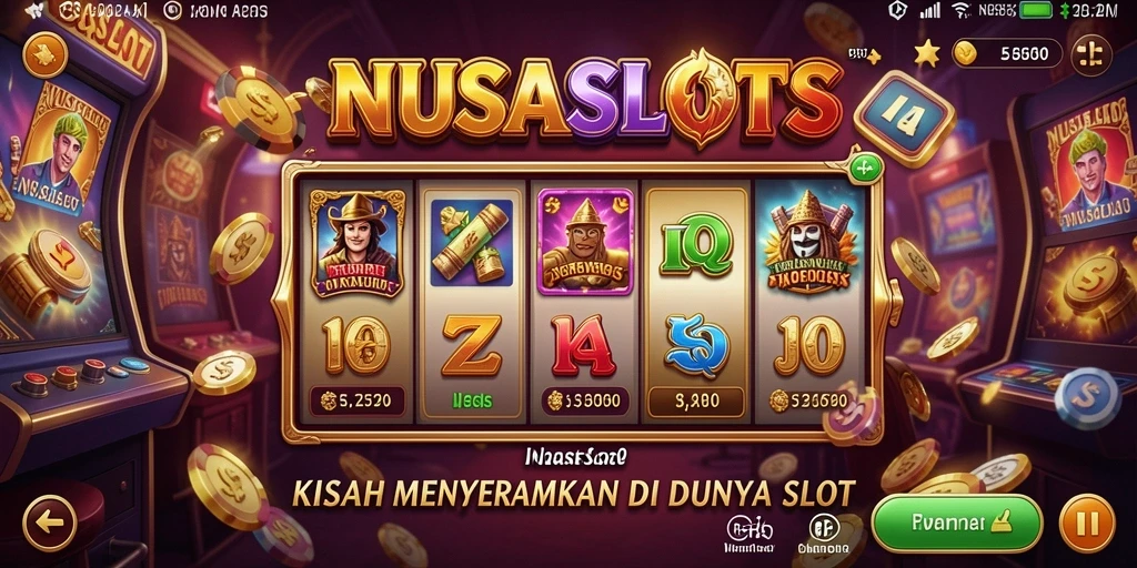 Gameplay menegangkan dari NUSASLOTS yang penuh dengan elemen horor.