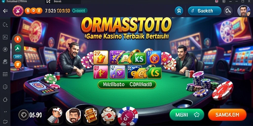 Tangkapan layar ORMASSTOTO menampilkan keseruan permainan Kasino yang mengasyikkan.