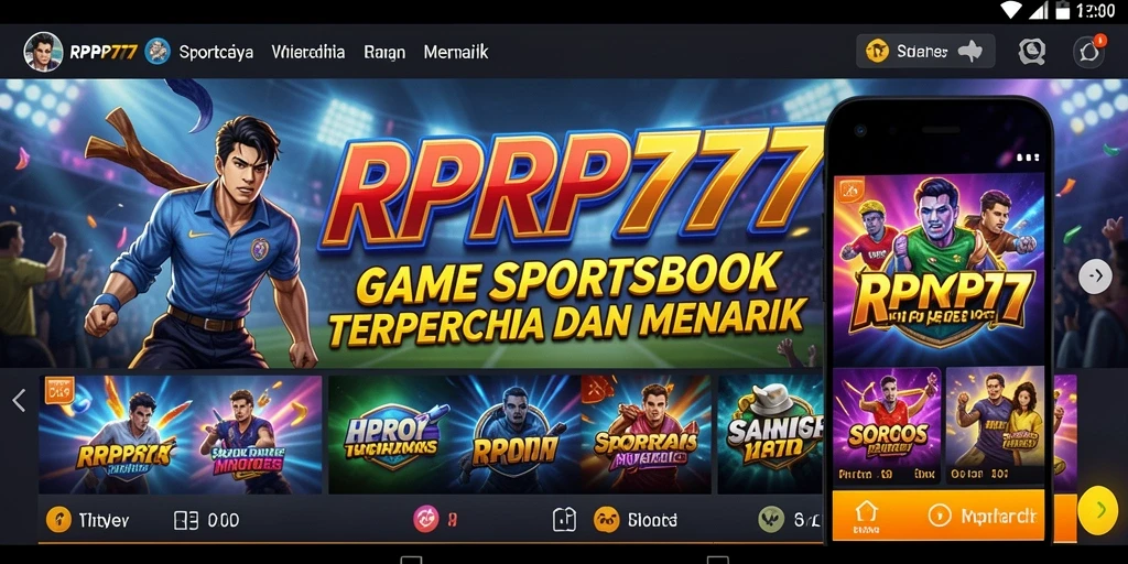 Screenshot utama RPRP777 menampilkan gameplay taruhan yang dinamis.